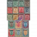 Definitive: King George VI with imprint -BURMA- MH