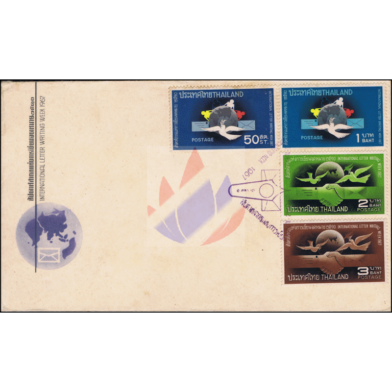 international letter writing week 1967 fdc i 28 50 international letter