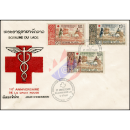 10th Anniversary of Laotian Red Cross -FDC(I)-