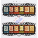 140 years of Thai Stamps (392A-392B) (MNH)