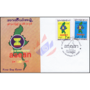 30 Jahre ASEAN - Aufnahme von Birma in die ASEAN -FDC(I)-