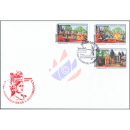45 years of independence: Dance of Apsaras at Prasat Bayon Temple -FDC(I)-