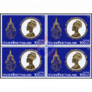 60. Geburtstag von K�nigin Sirikit (I) -4er BLOCK- (**)