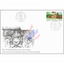 70 Jahre Diplomatische Beziehungen mit Indien -FDC(I)-