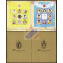 H.M. the Kings & Queens 80th Birthday Anniversary -FOLDER-