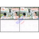 80 Years of Foundation for the Blind -BRAILLE -PAIR- (MNH)