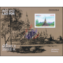 Antikes Historisches Laos: Stupas (243B) (**)
