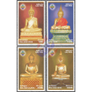 Bangkok 2003: Buddhastatuen in Luangprabang