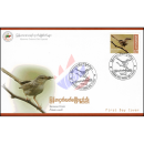 Endemic Birds: Burmese Prinia -FDC(I)-