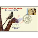 Endemic Birds: Hooded Treepie -MAXIMUM CARD