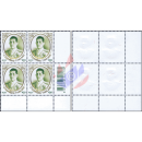 Definitive: King Vajiralongkorn 1st Series 100B -BLOCK OF 4 BELOW RIGHT- (MNH)
