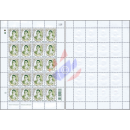 Definitive: King Vajiralongkorn 1st Series 100B -SHEET (I)- (MNH)