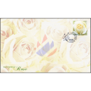 Grußmarke Weiße Rose -FDC(I)-