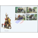 Indischer Elefant -FDC(I)-