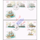Internationale Briefmarkenausstellung CAPEX 87, Toronto: Schiffe -FDC(I)-