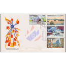 International Letter Week 1972: Tourist Attractions -FDC(I)-