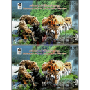 Internationales Forum zur Erhaltung der Tigerpopulation (368A-368B) (**)