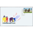 Elephant Round Up -FDC(I)-