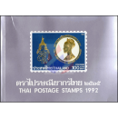 Jahrbuch 1992 der Thailand Post mit den Ausgaben aus 1992...