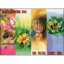 Jahrbuch 2000 der Thailand Post mit den Ausgaben aus 2000...