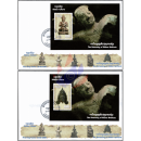 Khmer Kultur: Rckgefhrte Kunstgegenstnde (359A-360B) -FDC(I)-I-