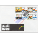 Kindertag 1989: Kinderzeichnungen -FDC(I)-