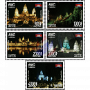 Kultur der Khmer: Angkor Wat bei Nacht (**)