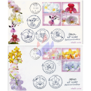 Orchids of Great Beauty and Royal Names -FDC(I)-ISSSTU-