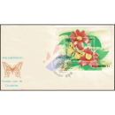 PHILANIPPON 91, Tokyo: Butterflies (186) -FDC(I)-