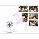 Rotes Kreuz im Einsatz fr HIV-Infizierte und Aidskranke -SONDER FDC(II)-