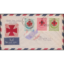 Red Cross with black imprint -2498 FDC(I)-