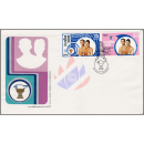 Silberhochzeit des thailndischen Knigspaares -FDC(I)-