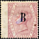 Straits Settlement B (KRONE CC) 30 Cent