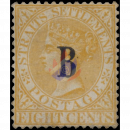 Straits Settlement B (KRONE CC) 8 Cent