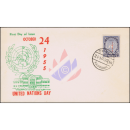 United Nations Day 1955 -FDC(I)-
