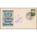 United Nations Day 1957 -FDC(I)-T-