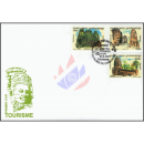 Tourism: Faces Towers of Bayon -FDC(I)-