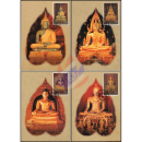 Visakhapuja Day 1995 - Buddha Statues -MAXIMUM CARDS
