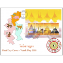 Vesak Day 2018 - Buddhas relics of each zodiac year (366) -FDC(I)-