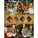 Weltweiter Naturschutz (VII): Kleinkatzen -SCHMUCK BOGEN SB(I)- (**)