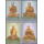 Buddhistische Mnche -FDC(I)-