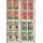 Buddhist Homage Ceremony -CORNER EDGE BLOCK OF 4 WITH PRINT DATE- (MNH)