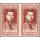 Definitives: National Motifs -IMPERFORATED PAIR- (MNH)