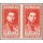 Definitives: National Motifs -IMPERFORATED PAIR- (MNH)