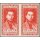 Definitives: National Motifs -IMPERFORATED PAIR- (MNH)