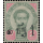 Definitive from the 1889 Issue, with black overprint (16)