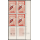 Peace (II) -CORNER EDGE BLOCK OF 4 WITH PRINT DATE- (MNH)