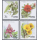 New Years Day: Flowers (27I) P.A.T. OVERPRINT