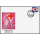 Rotes Kreuz 1985 - berdruck -FDC(I)-
