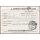 TOSHIBA Warranty Registration Card with BLOCK OF 4 -COV(I)-T-